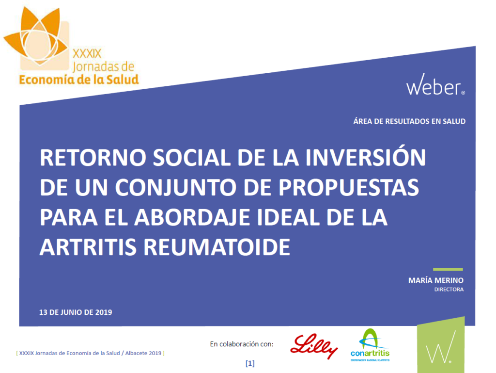 O57 Retorno social inversión artritis reumatoide